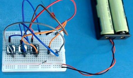 power-up-the-breadboard-by-providing-positive-and-negative