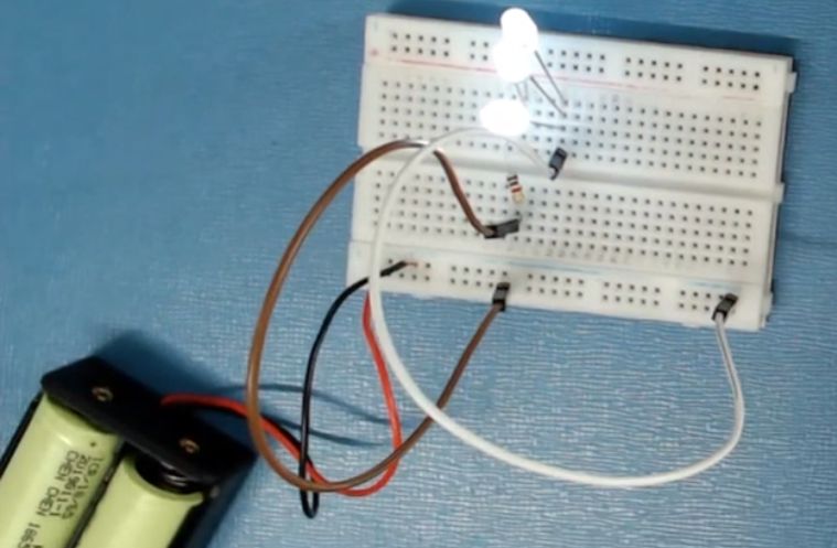 connect-the-jumper-wires-and-battery-n-positive-and-negative-rail-on-breadboard