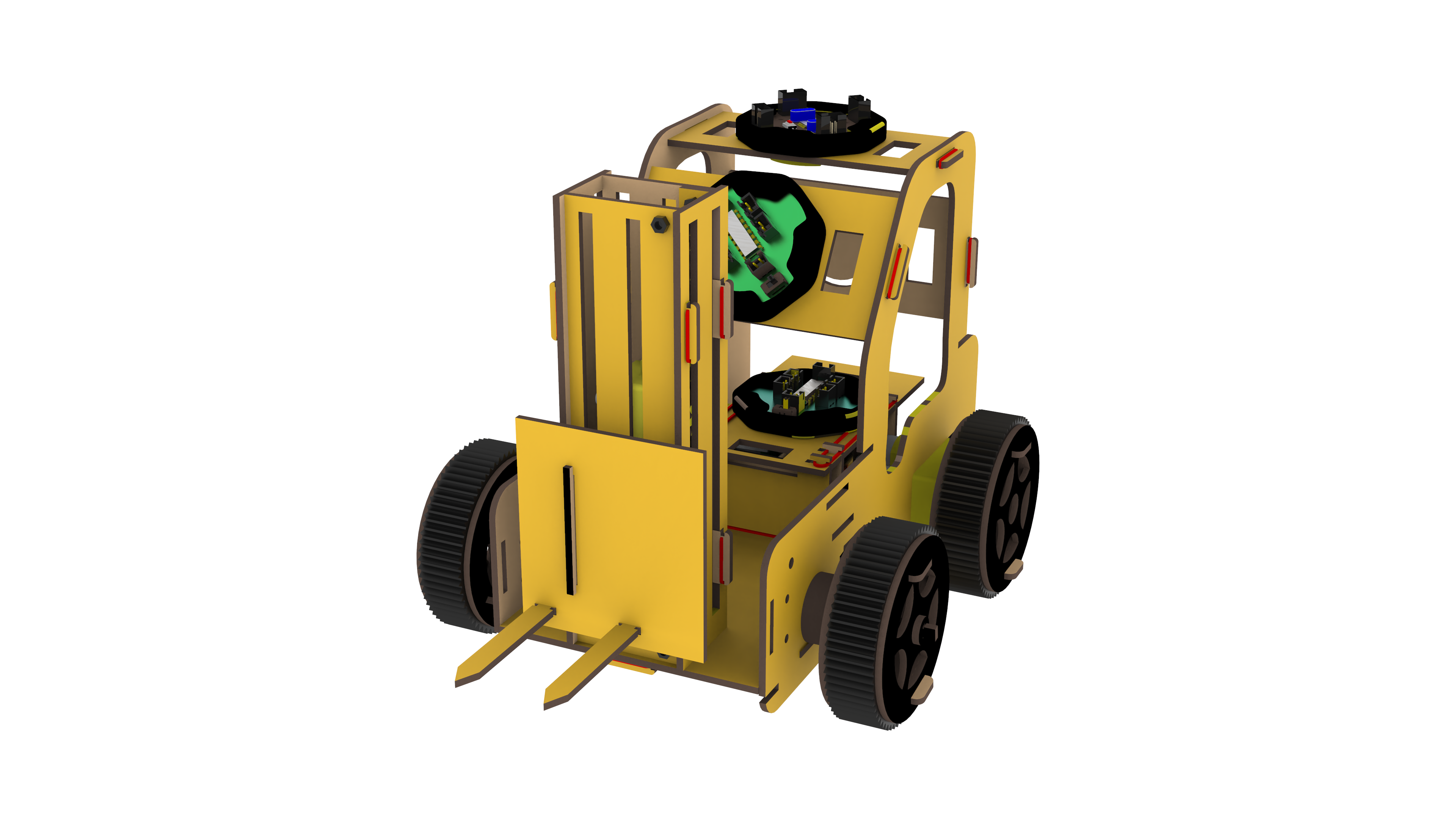 FORKLIFT DIY Activity Box for kids