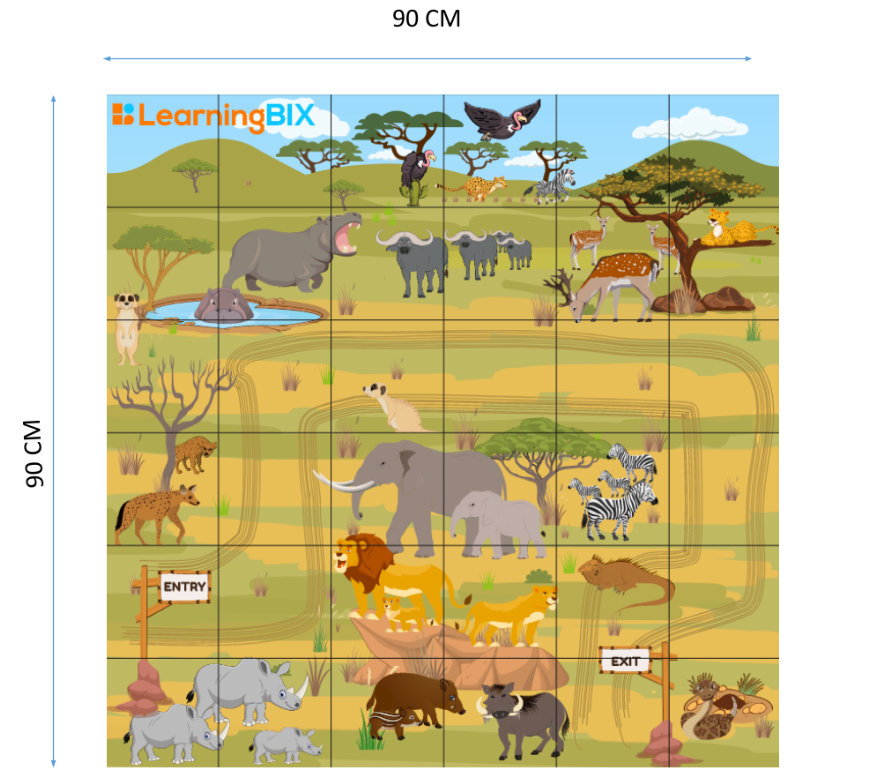 Animal Safari MAT