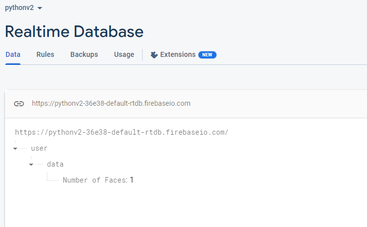 firebase real time database