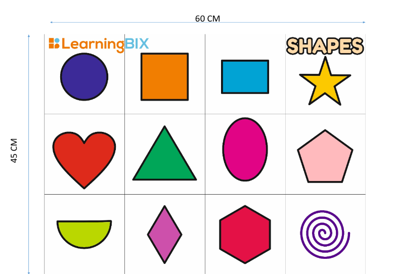 Basic Shapes - Easy Learning Different Shapes